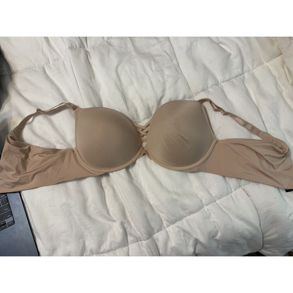 Torrid Curve Nude Beige Underwire Full Coverage Bra 42B